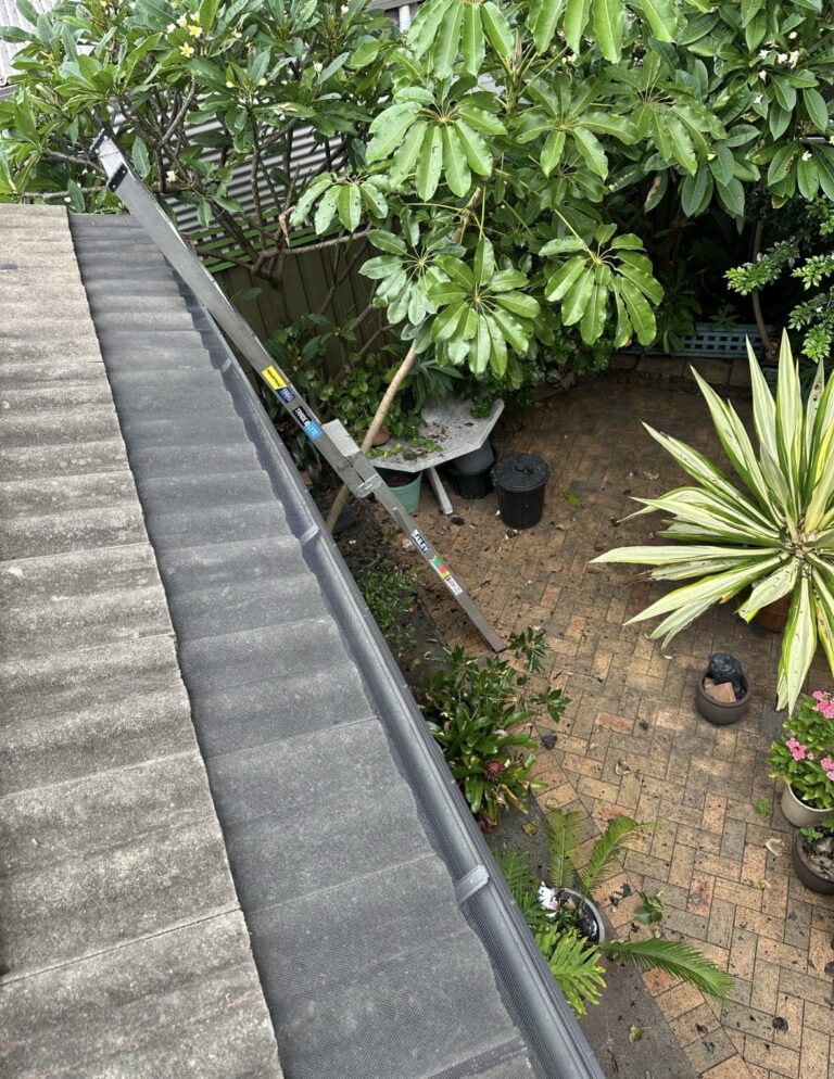 Gutter Guard installed in a Sydney Gutter.