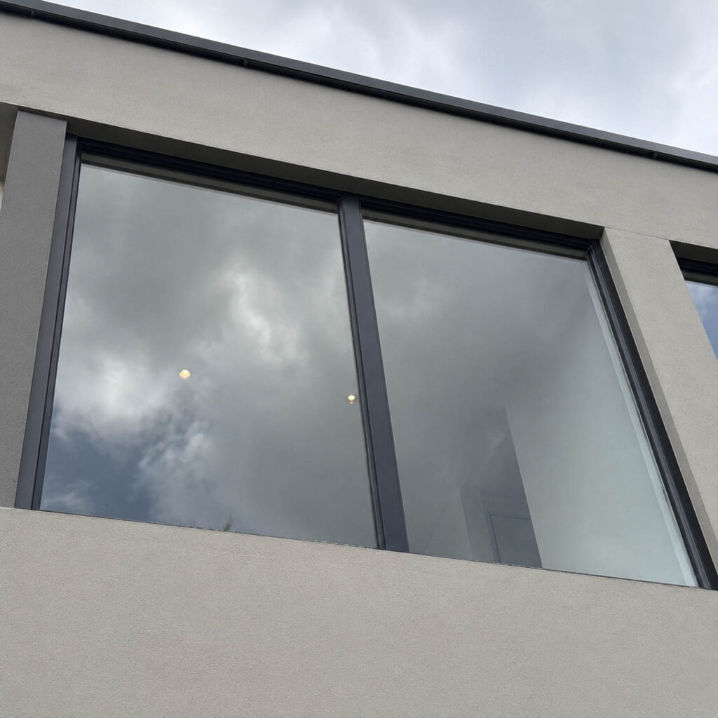 High and Difficult-Access Glass